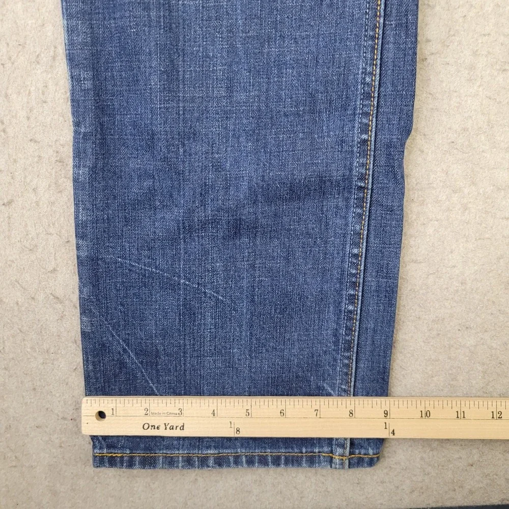 Vintage Banana Republic Straight Leg 078 Mens 31x34 Blue Y2K Baggy Denim